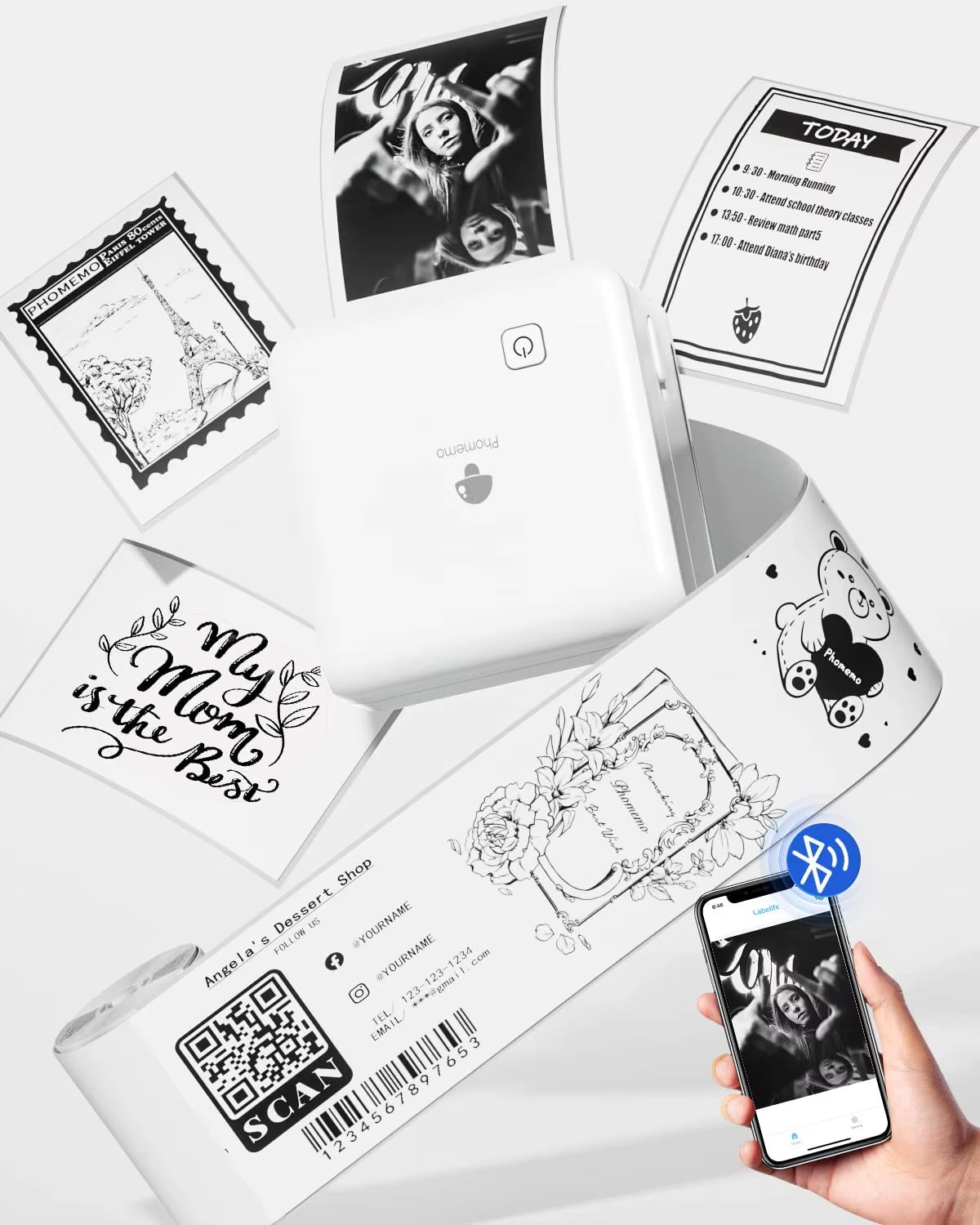 Mini Photo Printer