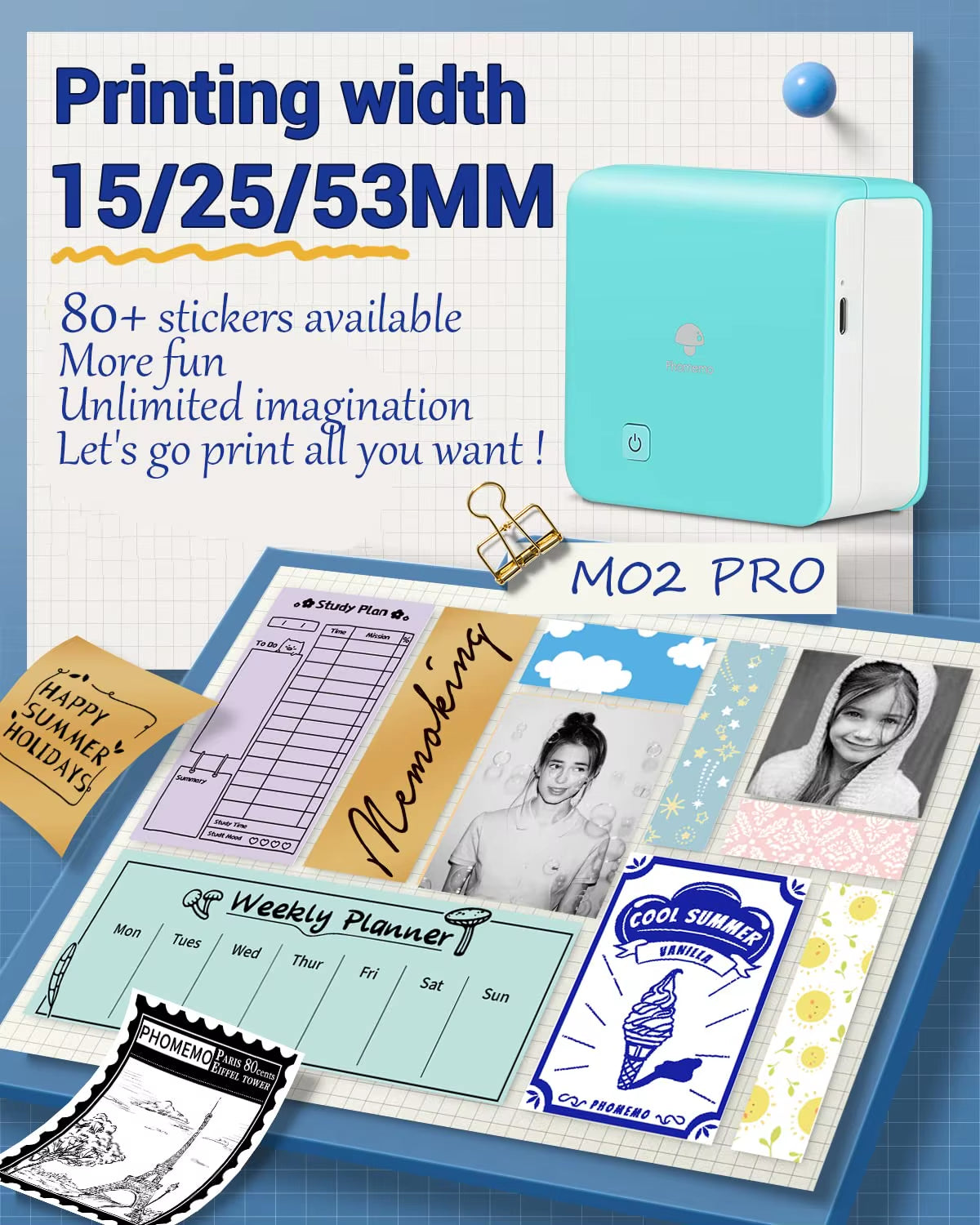 Mini Photo Printer