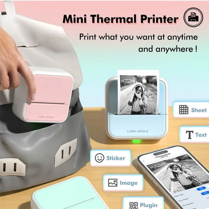 Wireless Inkless Sticker Printer